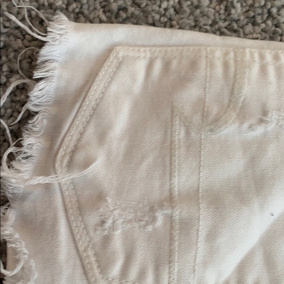 American Eagle Outfitters Shorts American Eagle Ripped White Jean